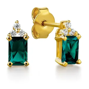 2.3 ct. t.w. Emerald Inspiration Earrings