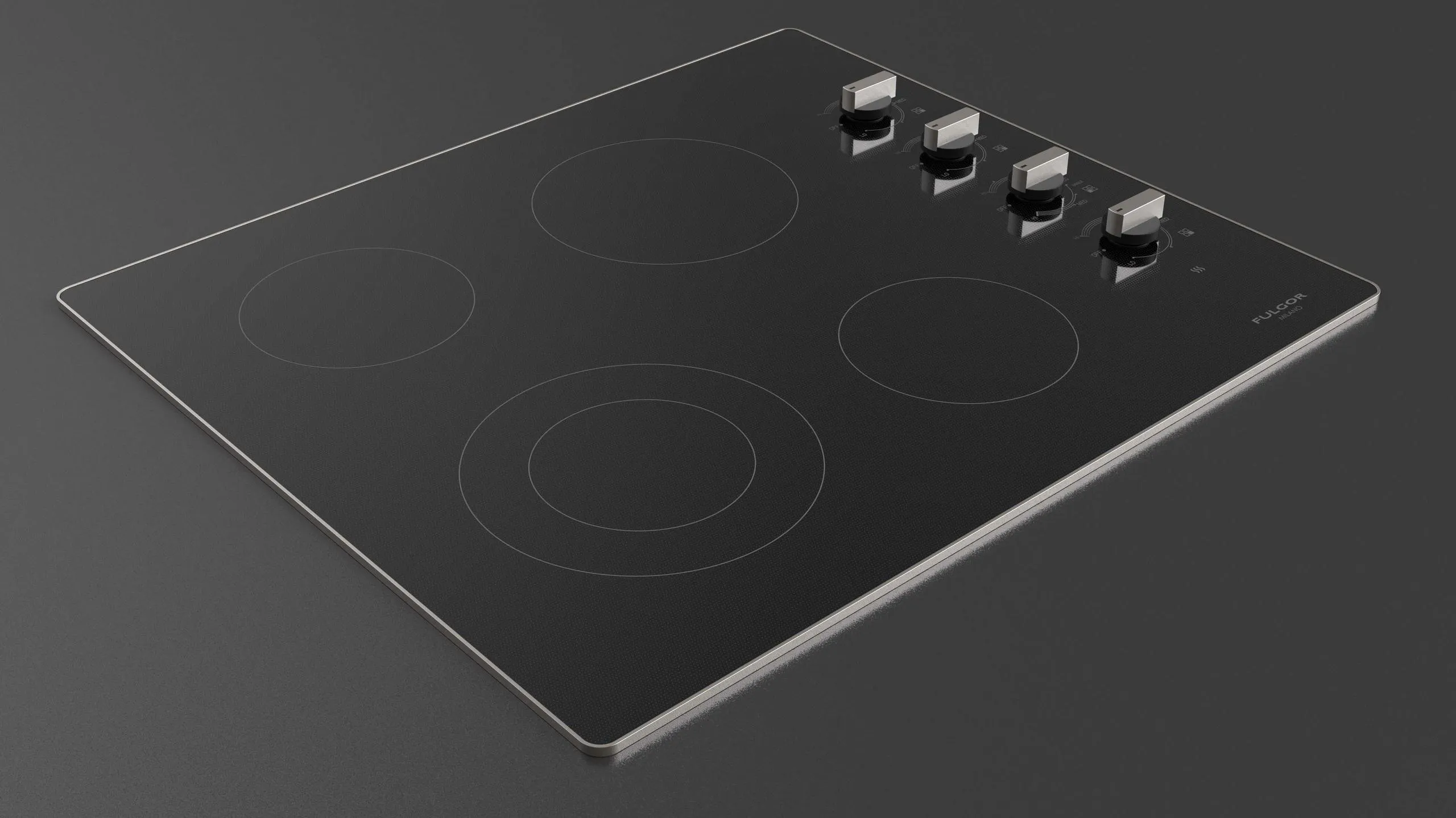 24" RADIANT COOKTOP WITH KNOBS - (F3RK24S2)