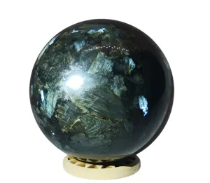 392G Larvikite Crystal Sphere