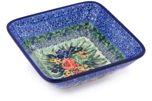 6" Square Bowl - Splendid Meadow