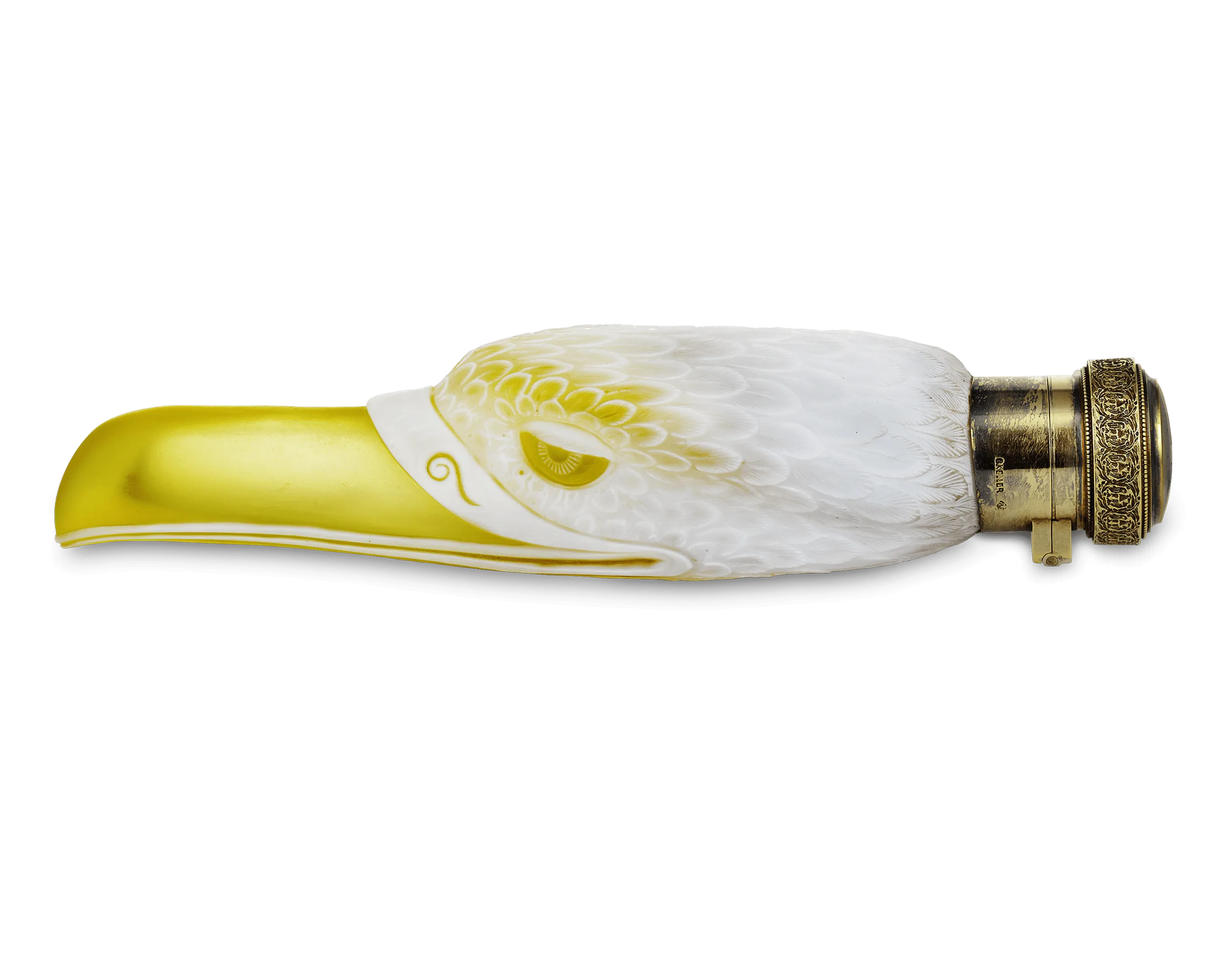 Albatross Cameo Glass Perfume by Thomas Webb & Sons