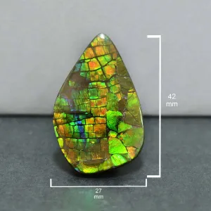 Ammolite Free-Form Cabochon 42mm - 1 piece