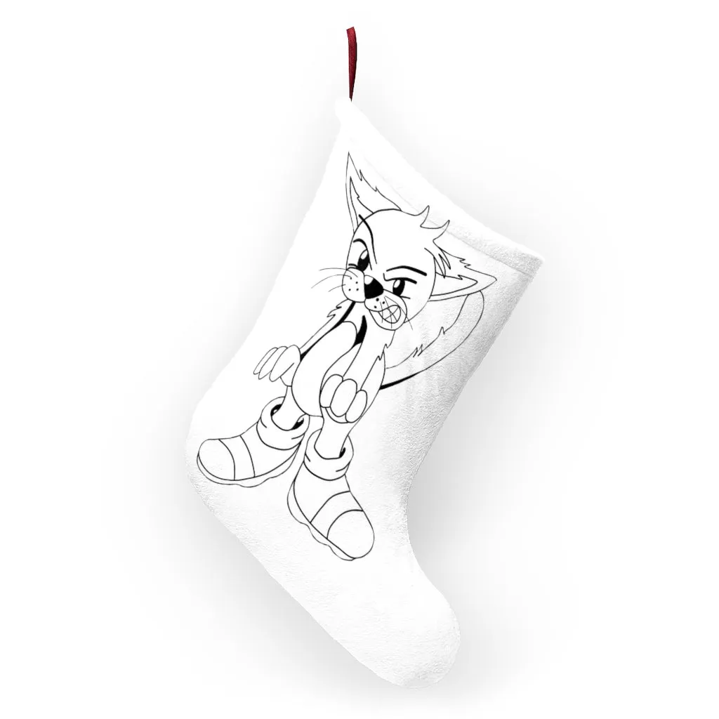 Angry Cat Christmas Stockings