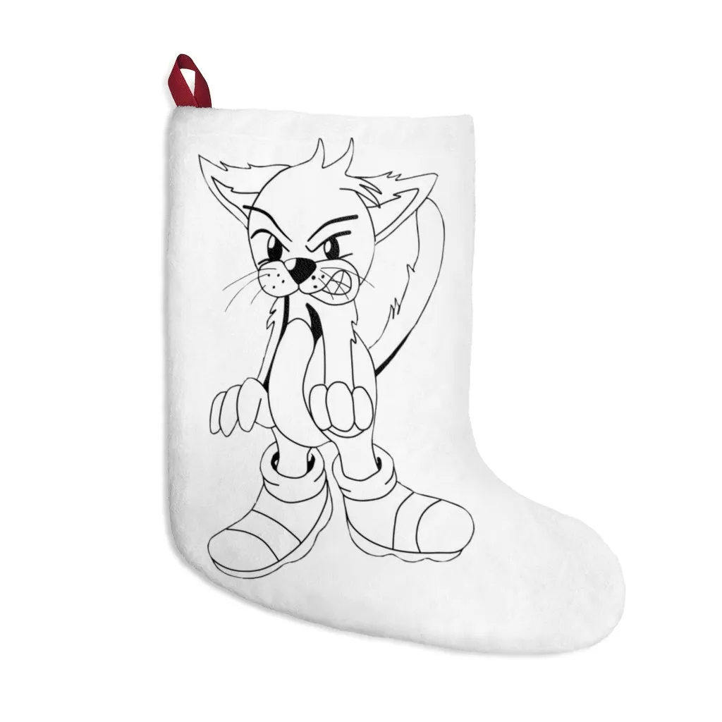 Angry Cat Christmas Stockings