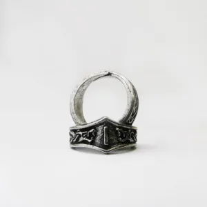 Asgard Isa Letter I Rune Ring - Adjustable