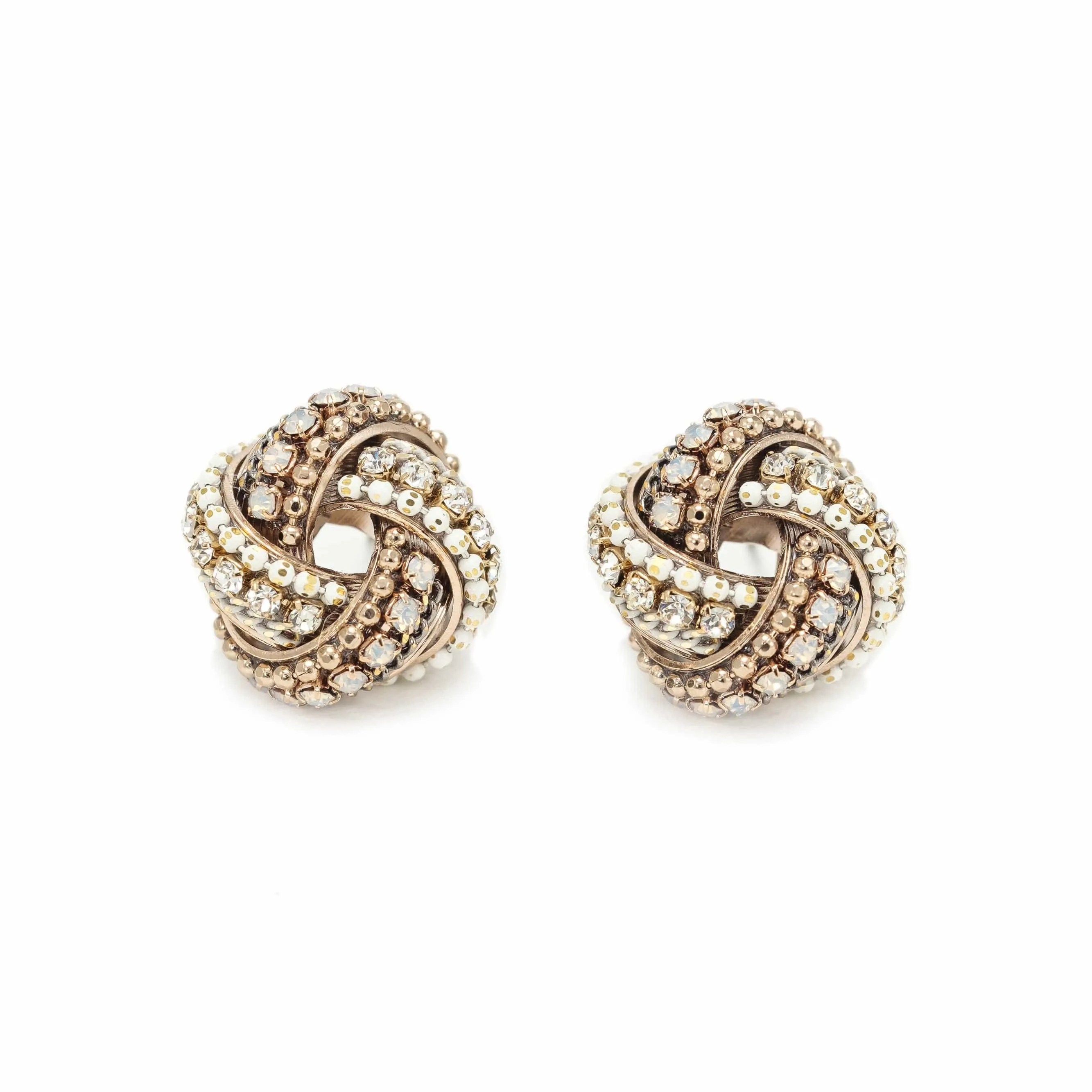 Astaire Knot Stud Earrings