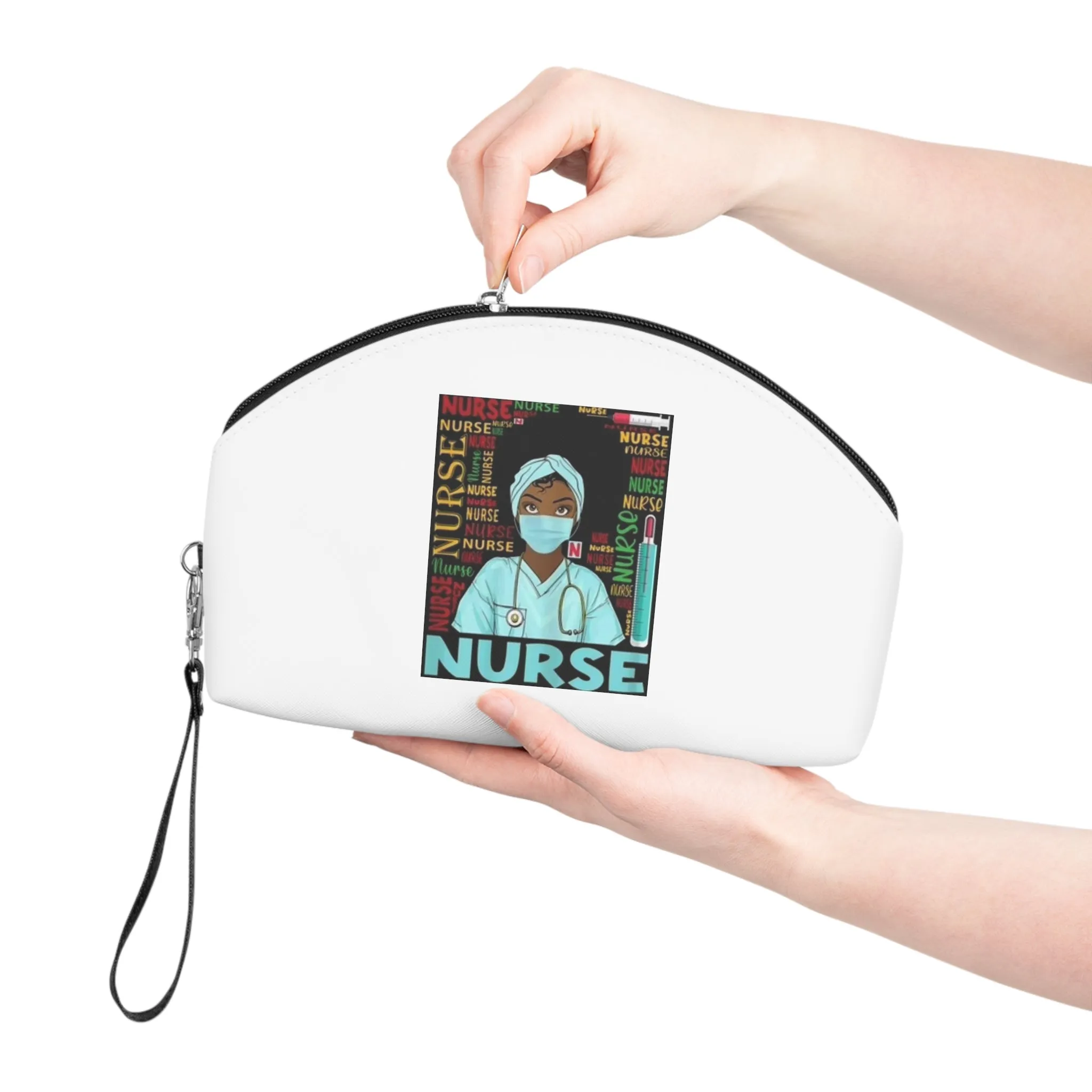 Black Nurse Makeup Bag