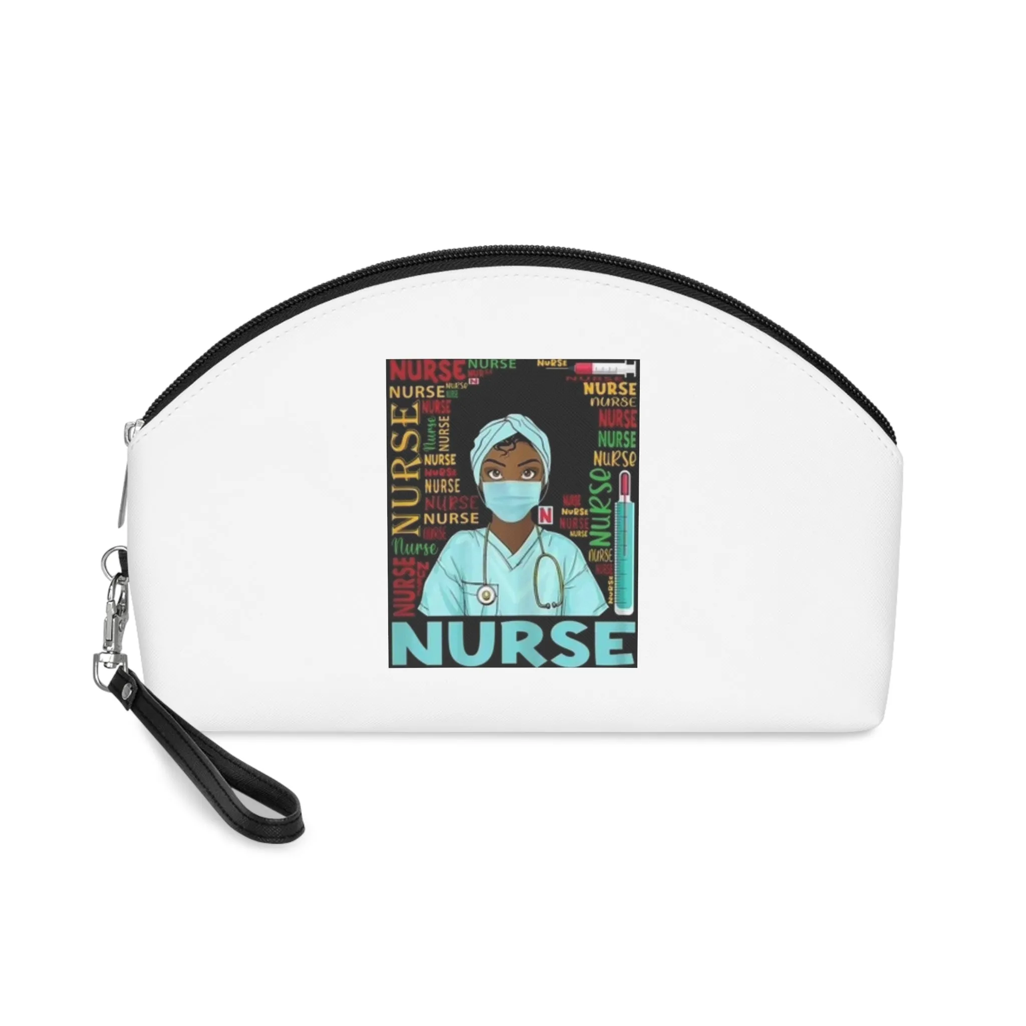 Black Nurse Makeup Bag