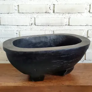 Black Wooden Tray