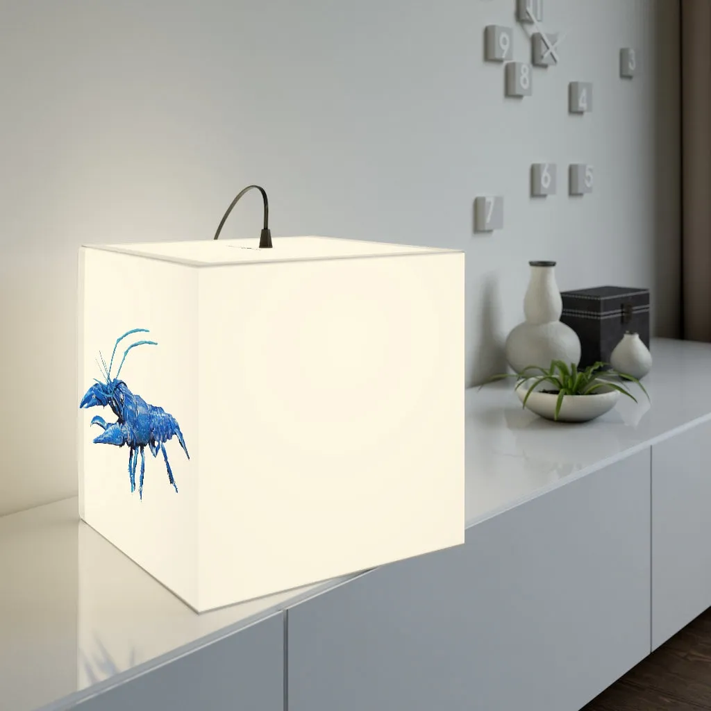 Blue Crawfish Personalized Lamp