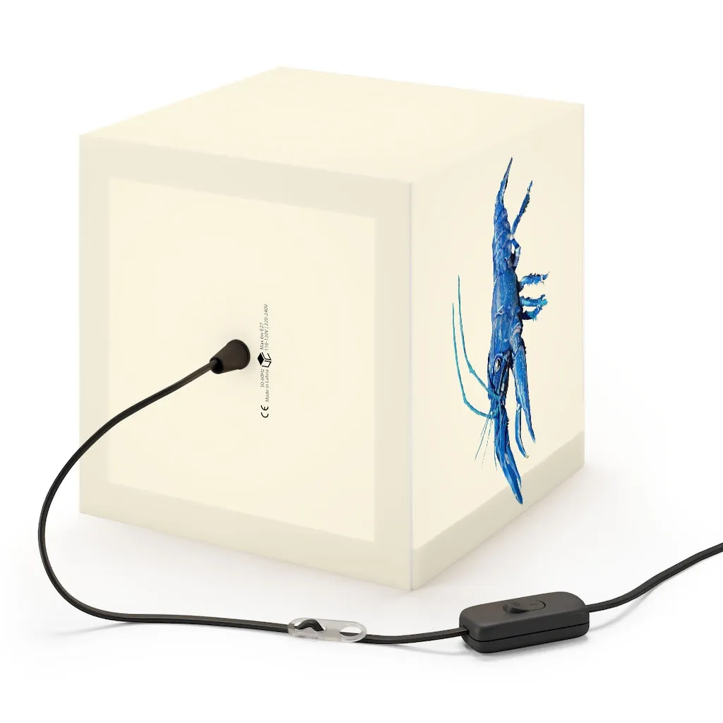 Blue Crawfish Personalized Lamp