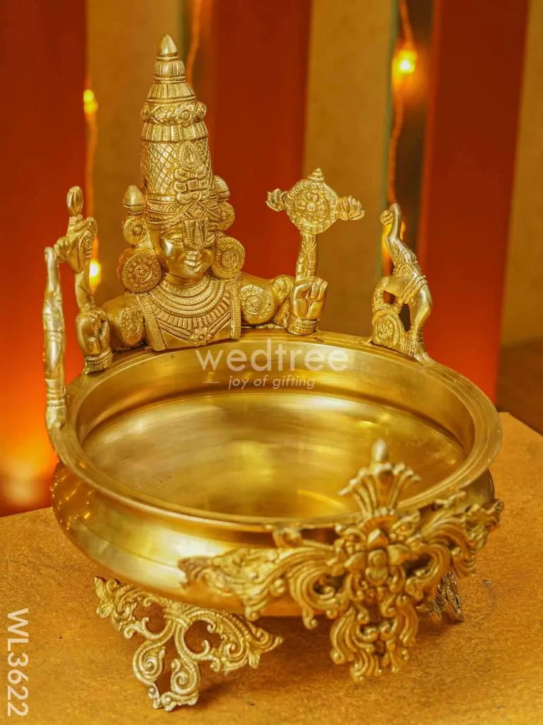 Brass - Tirupathi Balaji Urli - WL3622