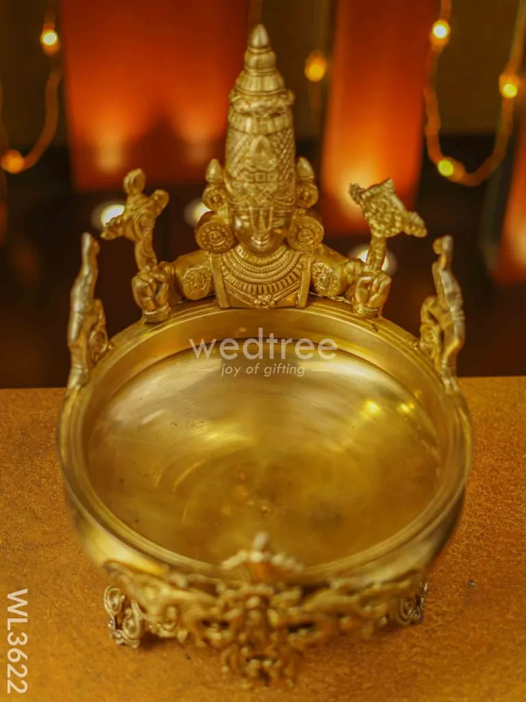 Brass - Tirupathi Balaji Urli - WL3622