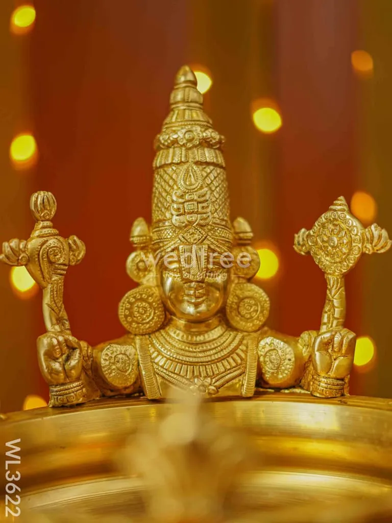 Brass - Tirupathi Balaji Urli - WL3622