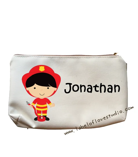 Brave Fireman Pencil Case