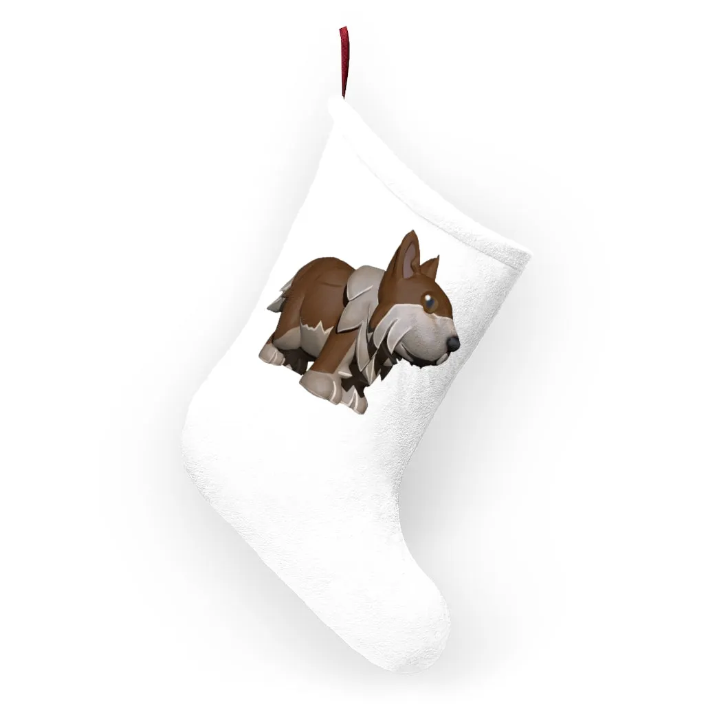 Brown Dog Christmas Stockings