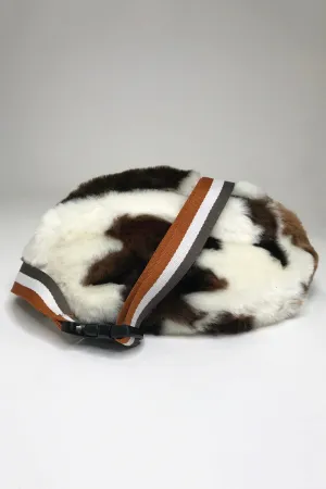 Buy Me Fur - Cream Faux Fur Bum Bag