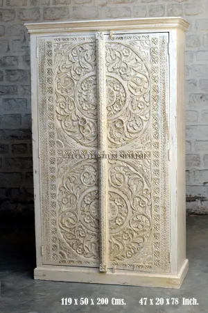 Carved Armoire