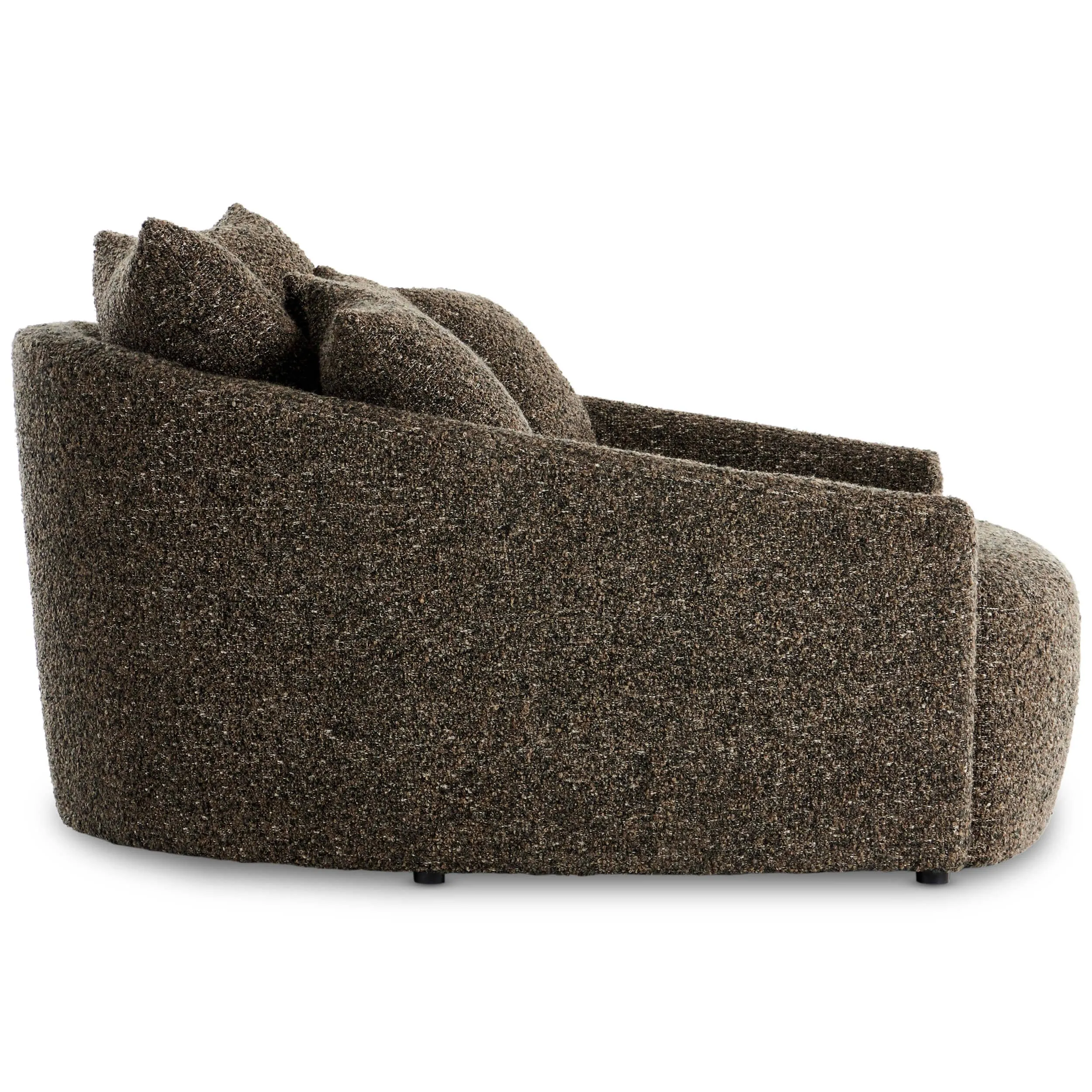 Chloe Media Lounger, Ivan Granite