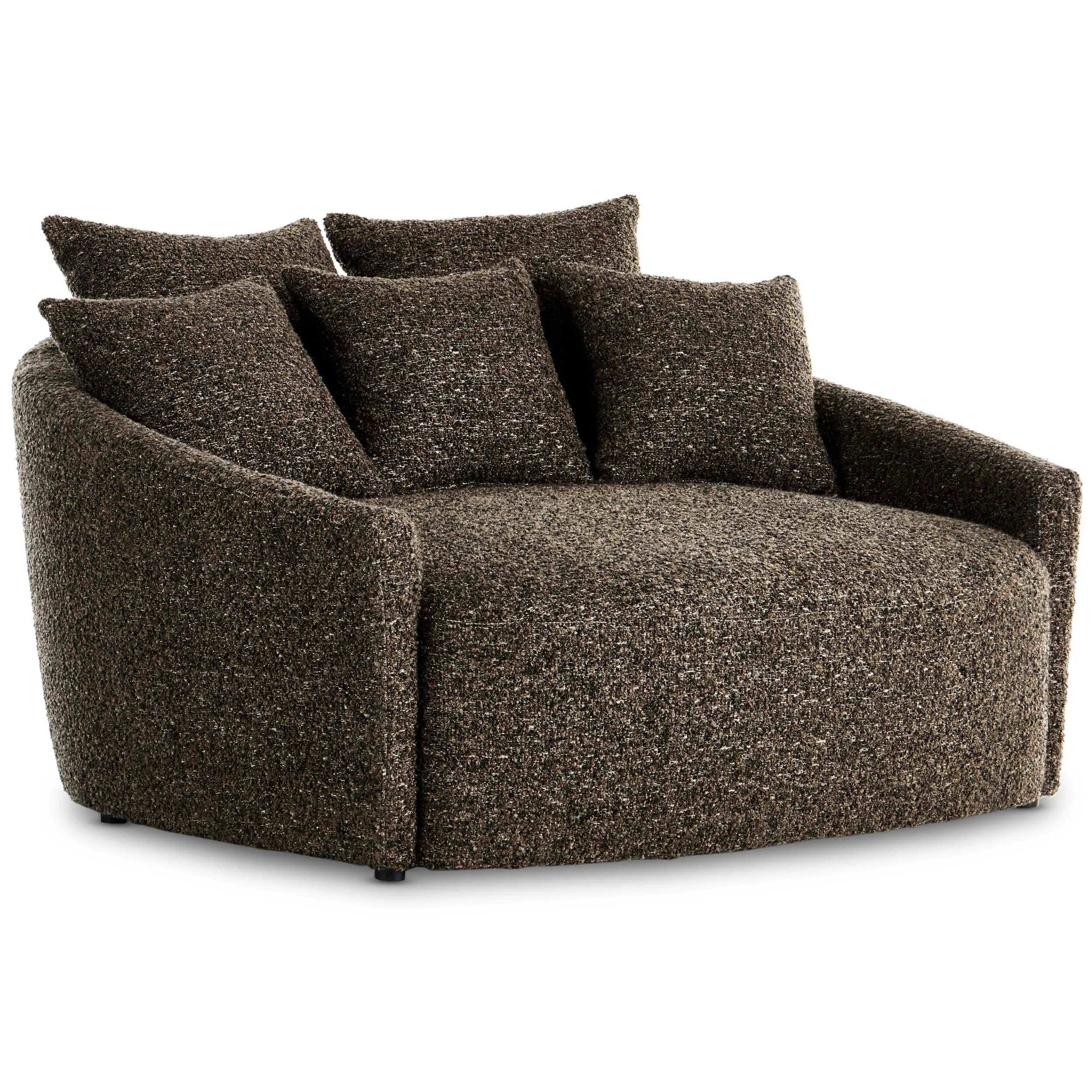 Chloe Media Lounger, Ivan Granite