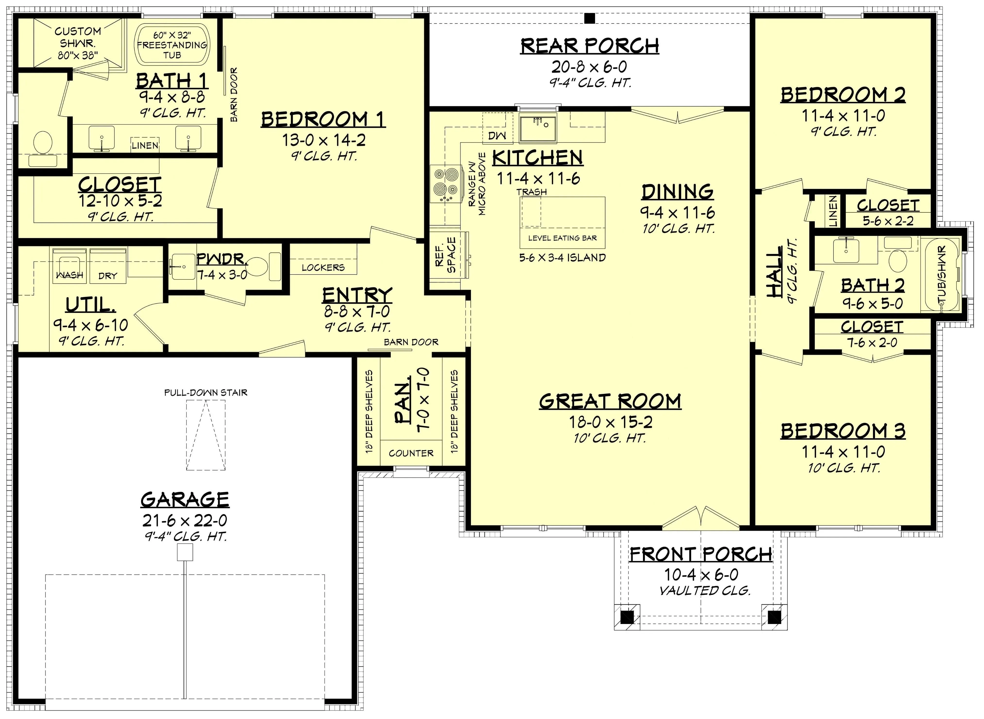 Cozy 3-Bedroom Home with Modern Open Floor Plan and Ample Storage