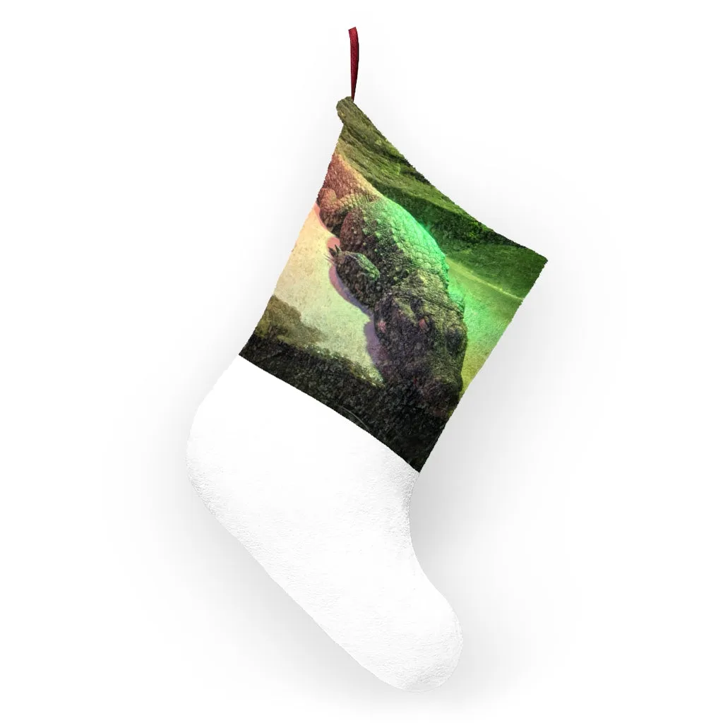 Crocodile Christmas Stockings