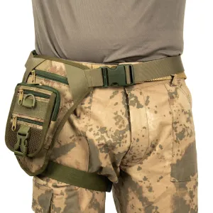 CRW Camouflage Shoulder or Leg Gun Carrying Bag with Strap