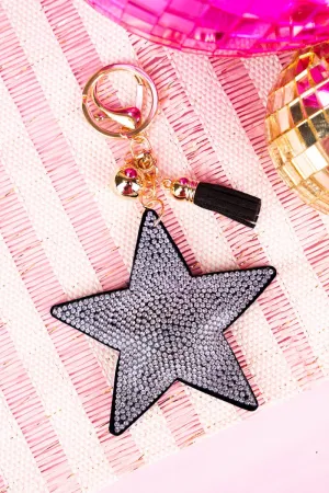 Crystal Avenue Crystal Encrusted Star Keychain