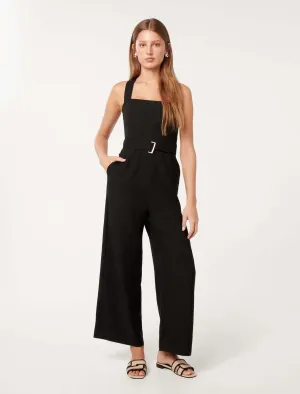 Estella Belted Jumpsuit