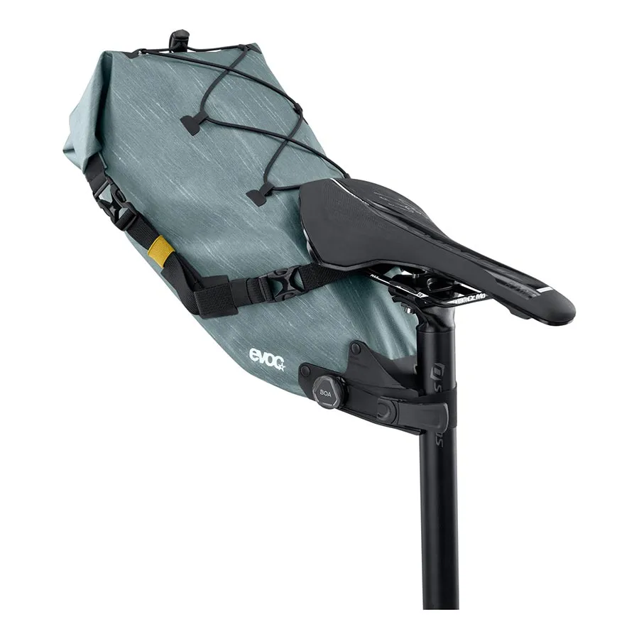 EVOC Waterproof Seat Bag - Waterproof, Large-Capacity Saddle Bag with Secure Compression Straps