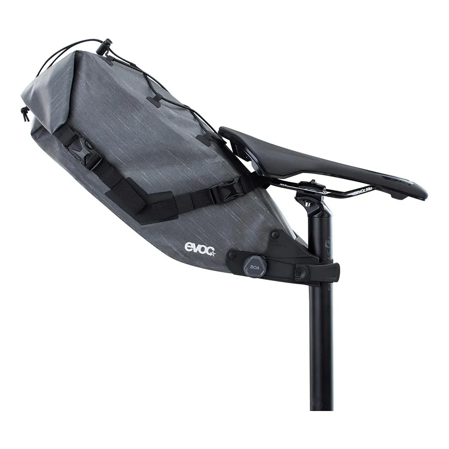 EVOC Waterproof Seat Bag - Waterproof, Large-Capacity Saddle Bag with Secure Compression Straps