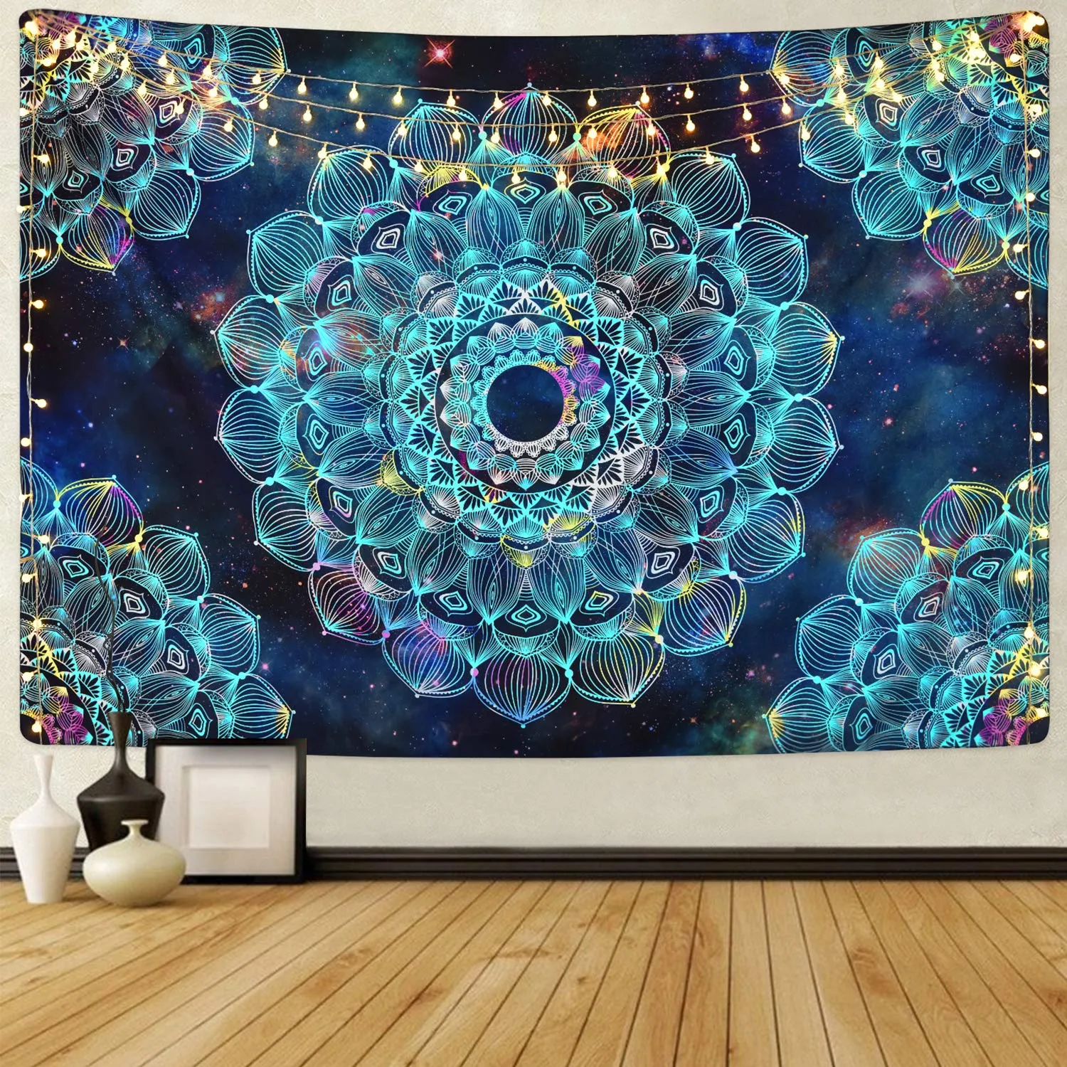 Fantasy Blue Tapestry