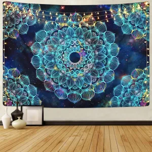 Fantasy Blue Tapestry