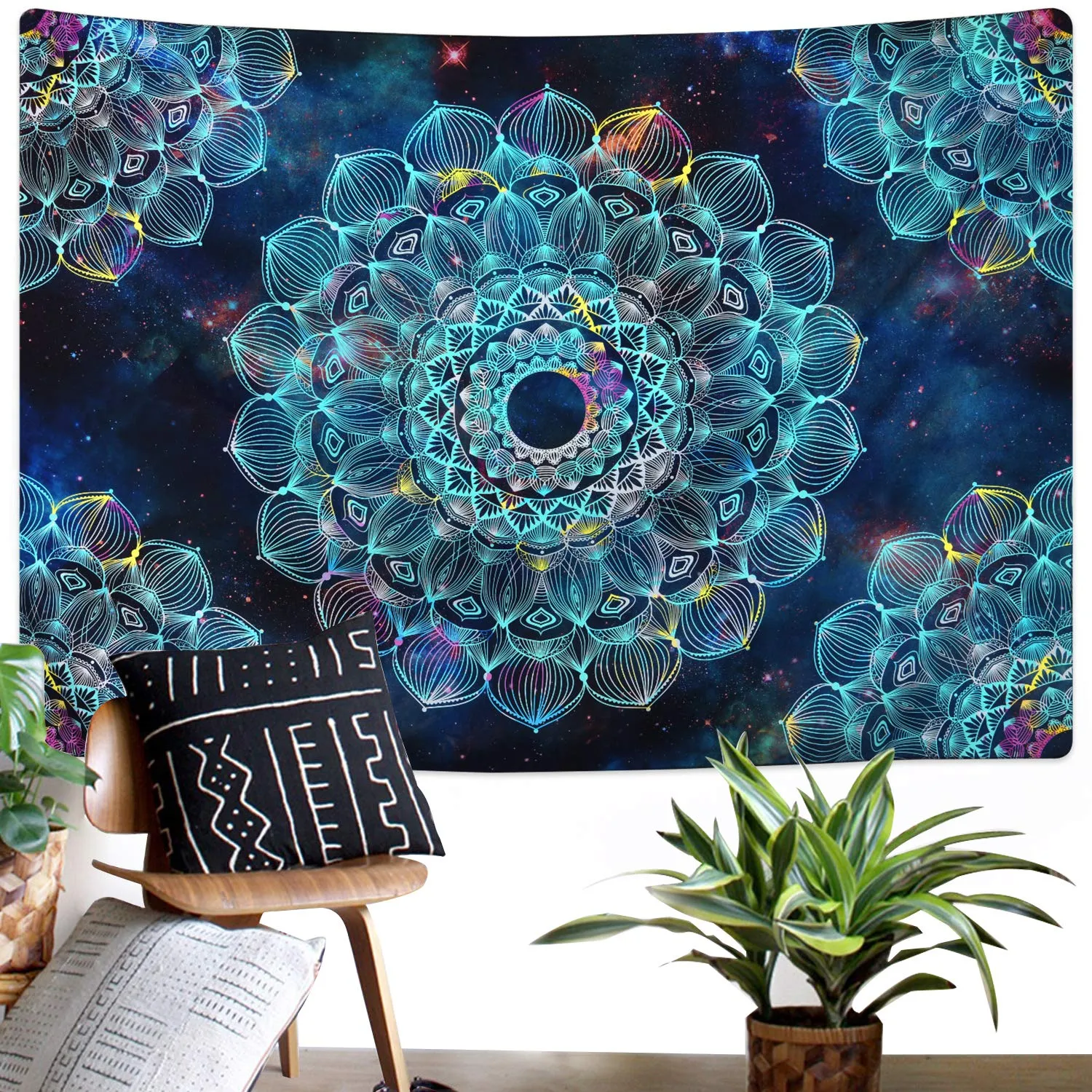 Fantasy Blue Tapestry