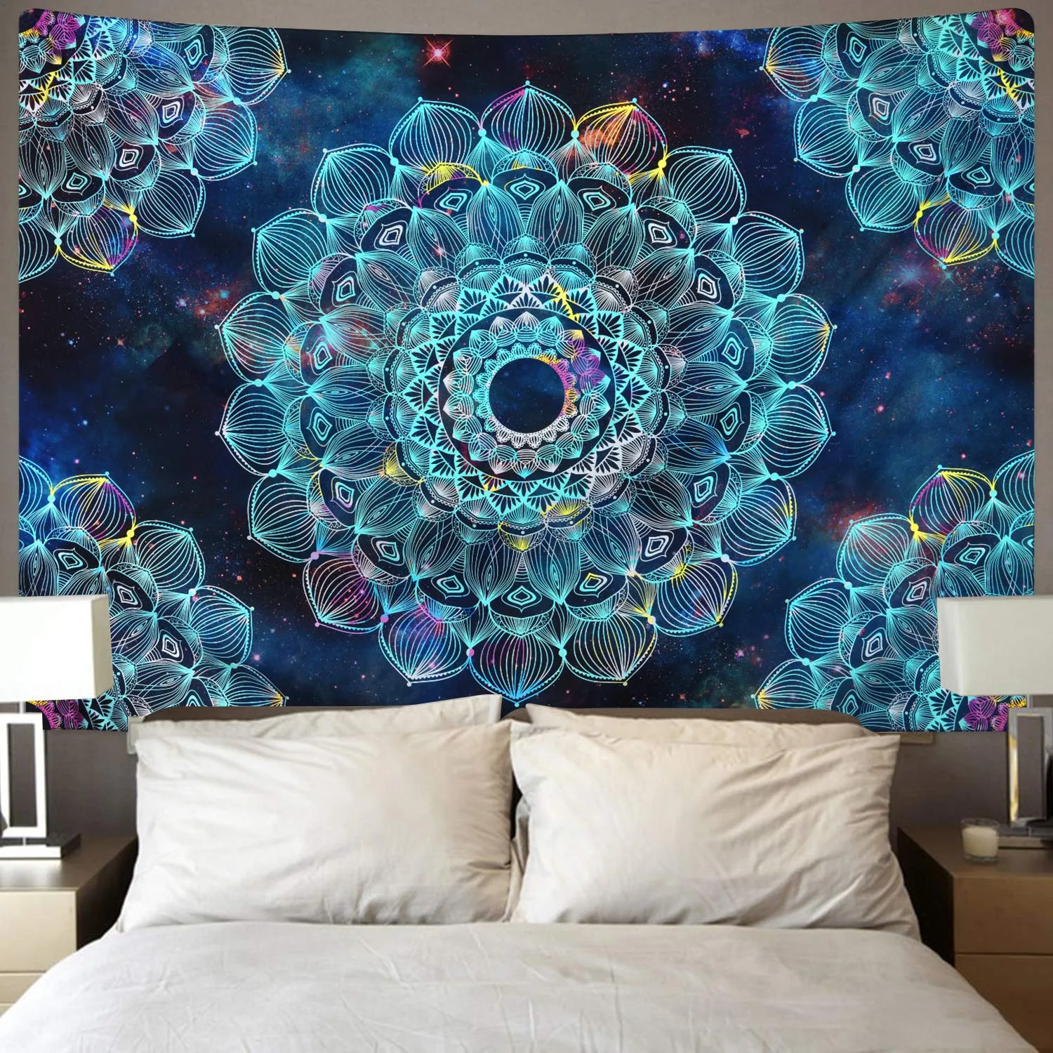 Fantasy Blue Tapestry