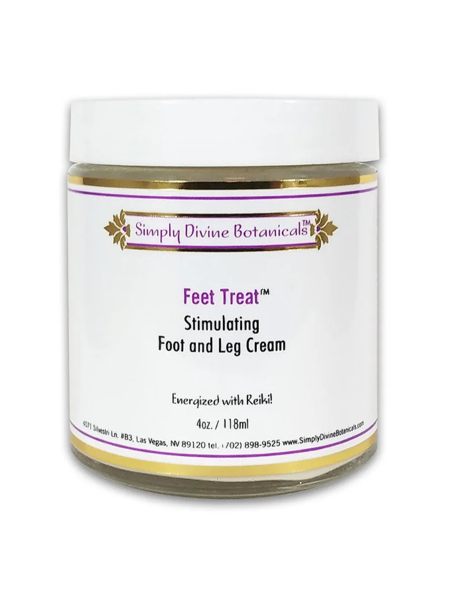 Feet Treat, 4oz, Simply Divine Botanicals