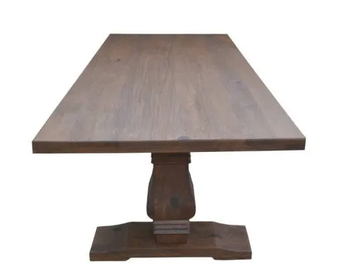 Florence Dining Table 180cm French Provincial Pedestal Solid Timber Wood