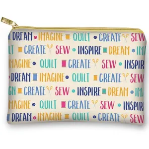 Glam Bag Quilting Typography 1005-36