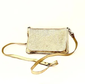 Gold Studded Handbag | Silver Studs