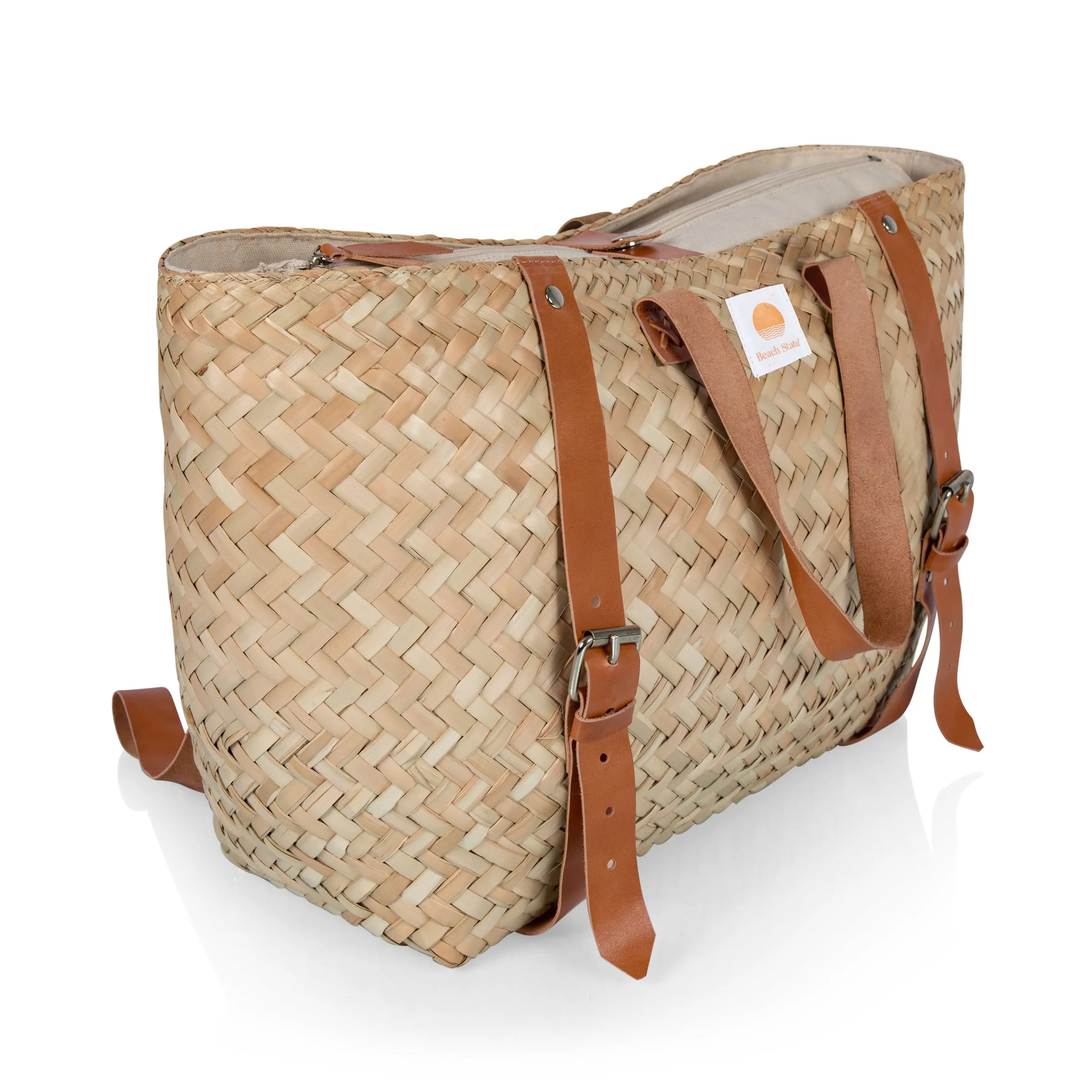 Hermosa Woven Beach Cooler Bag