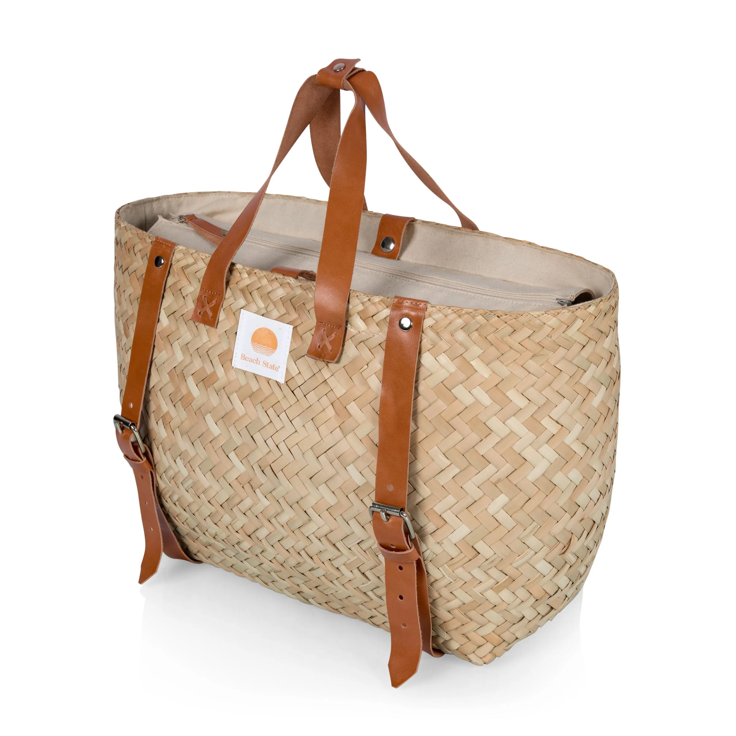 Hermosa Woven Beach Cooler Bag