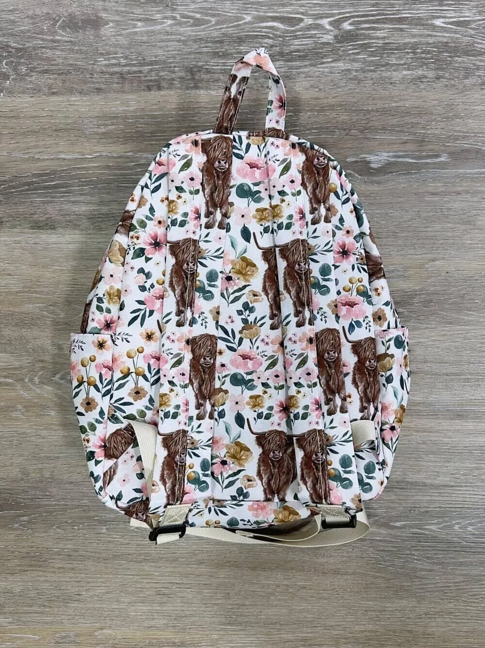 Highland Cow Kids' School Backpack