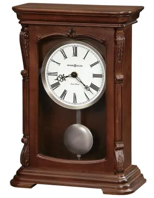 Howard Miller Lanning Chiming Pendulum Mantel Clock - Westminster or Ave Maria