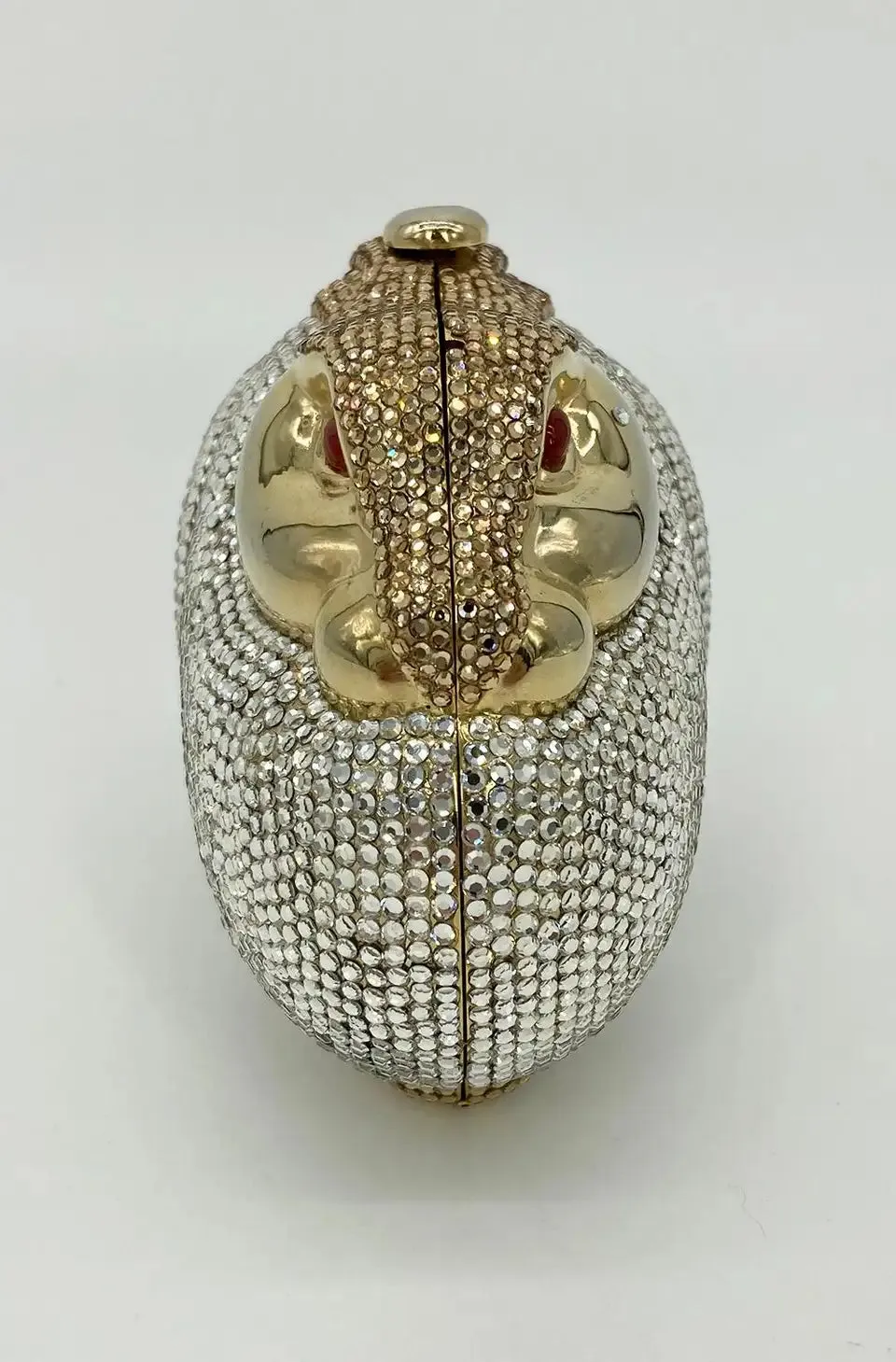 Judith Leiber Swarovski Crystal Rabbit Minaudiere