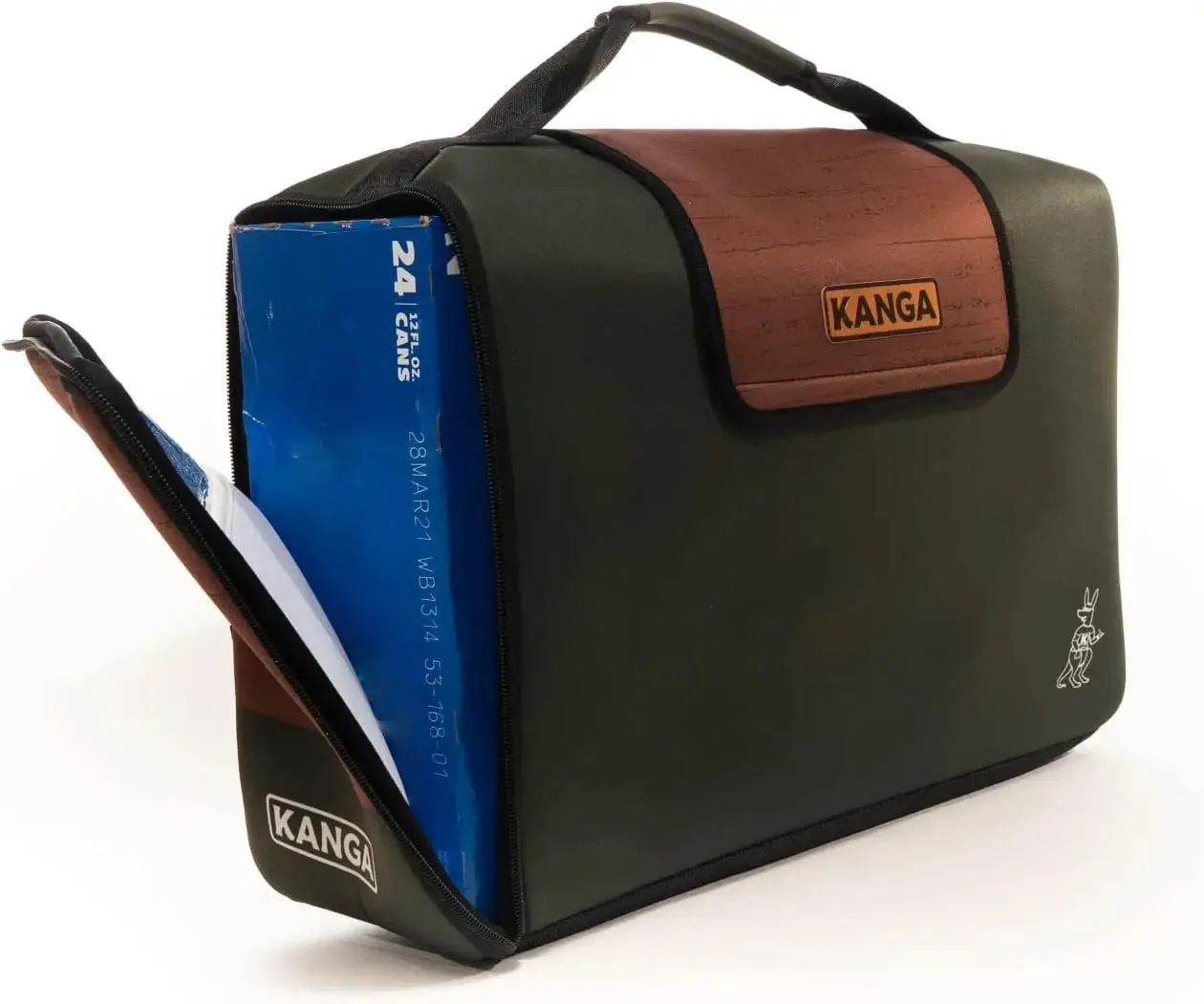 Kanga Cooler - Insulated Drink Carrier for Beer, Seltzer, and More