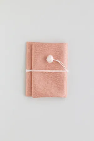 Kyo-Yuzen Jewelry Pouch - Pink -, Made in Kyoto, Japan