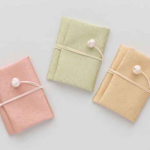 Kyo-Yuzen Jewelry Pouch - Pink -, Made in Kyoto, Japan