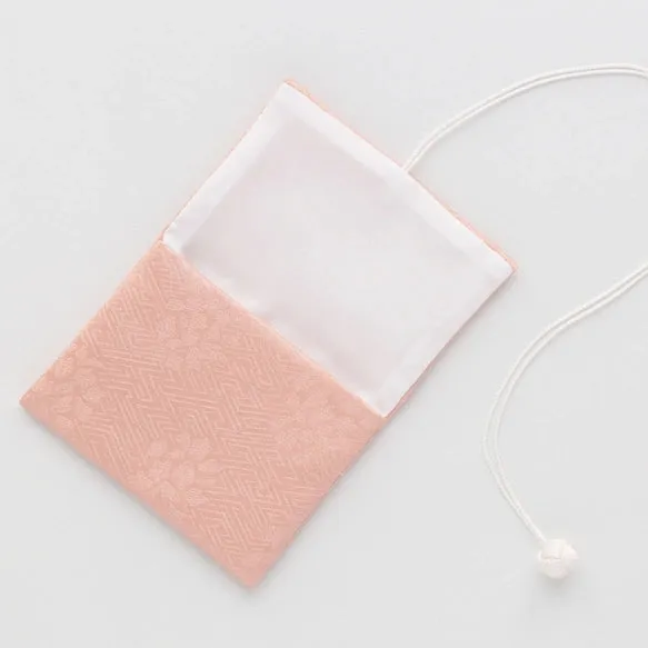 Kyo-Yuzen Jewelry Pouch - Pink -, Made in Kyoto, Japan