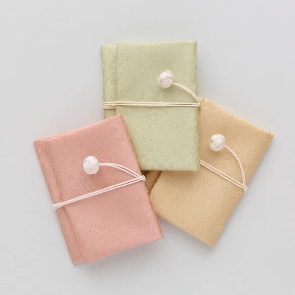 Kyo-Yuzen Jewelry Pouch - Pink -, Made in Kyoto, Japan