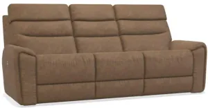 La-Z-Boy Soren Chestnut Power Reclining Sofa with Headrest